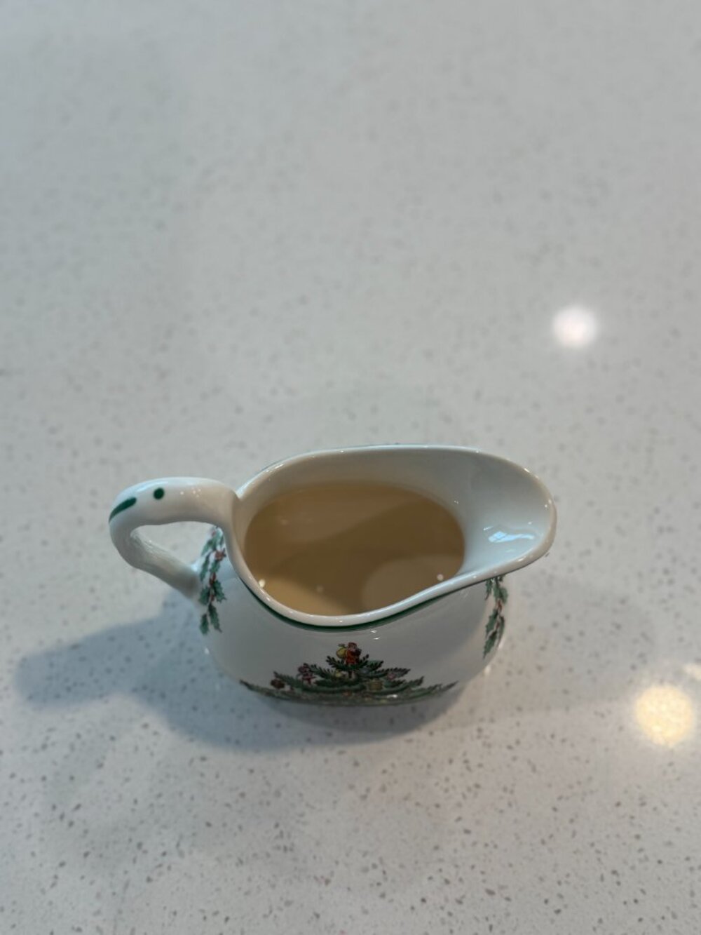 Spode Christmas Tree Sugar & Creamer Set - Picture 3 of 5